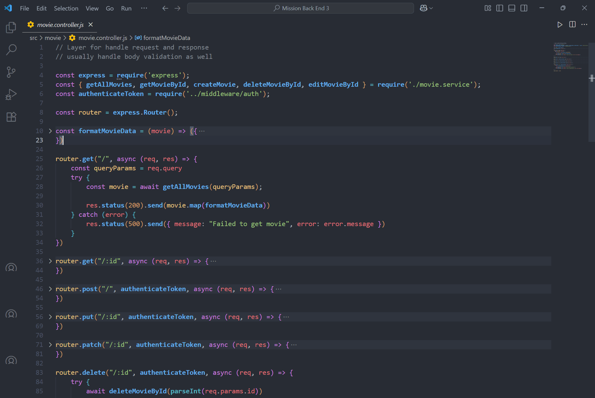 Back-End Project
